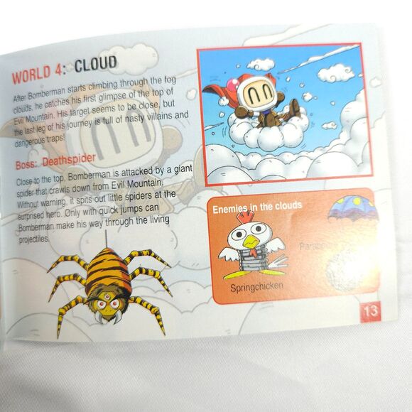 Pocket Bomberman Gameboy Color Instruction Booklet Manual *ONLY* - Picture 3 of 5